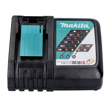 Makita Power Source Kit 18 V with 2x BL 1820 B battery 2.0 Ah ( 2x 197254-9 ) + DC 18 RC charger ( 195584-2 )