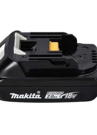 Kit de fuente de alimentación Makita de 18 V con 1 batería BL 1820 B de 2,0 Ah (197254-9) + cargador DC 18 RC (195584-2)