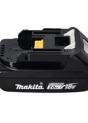 Kit de fuente de alimentación Makita de 18 V con 1 batería BL 1820 B de 2,0 Ah (197254-9) + cargador DC 18 RC (195584-2)