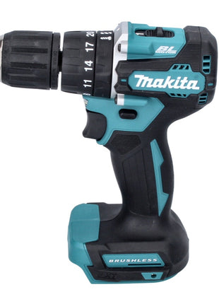 Makita DHP 487 A1J Perceuse-visseuse à percussion sans fil 18 V 40 Nm brushless + 1x Batterie 2,0 Ah + Makpac - sans chargeur