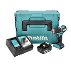 Makita DHP 487 RG1J Akku Schlagbohrschrauber 18 V 40 Nm Brushless + 1x Akku 6,0 Ah + Ladegerät + Makpac - Toolbrothers