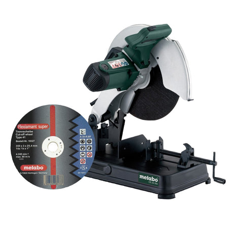 Metabo CS 23-355 Troncatrice a mola per metallo 2300 W 355 mm ( 602335850 ) + 1x Disco da taglio