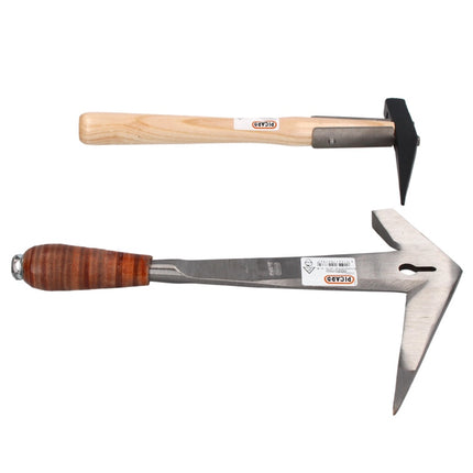 Martillo de pizarra Picard Nº 207 R XL (0020700) + Picard NO. Martillo puntiagudo 210 ES (0021001)