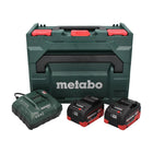 Set básico Metabo 18 V LiHD + 2x batería 5,5 Ah + cargador ASC 55 + metaBOX