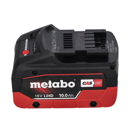 Set básico Metabo 18 V LiHD + 4x baterías 10,0 Ah + 2x cargador ASC 55 + metaBOX