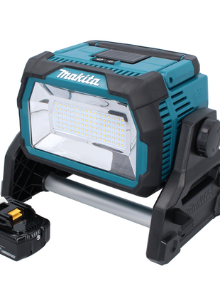 Makita DML 809 F1 Akku LED Baustrahler 18 V 10000 lm + 1x Akku 3,0 Ah - ohne Ladegerät