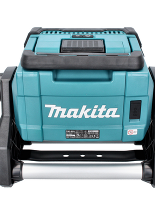 Makita DML 809 RF1 Foco de construcción LED con batería 18 V 10000 lm + 1x batería 3,0 Ah + cargador