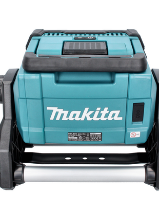 Makita DML 809 RM Foco de construcción LED con batería 18 V 10000 lm + 2x baterías 4,0 Ah + cargador