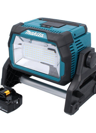 Makita DML 809 T1 Akumulatorowy reflektor budowlany LED 18 V 10000 lm + 1x akumulator 5,0 Ah - bez ładowarki