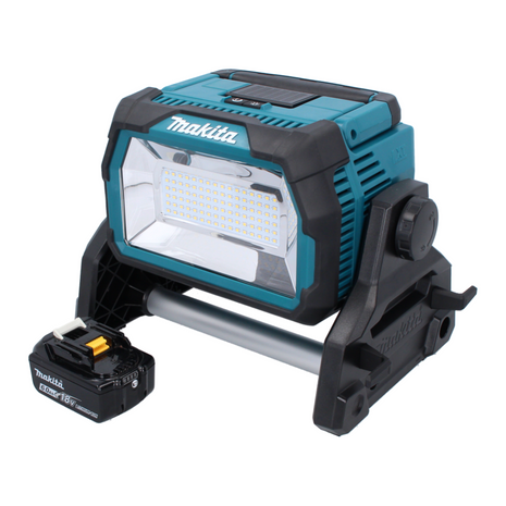 Makita DML 809 G1 Projecteur de chantier LED sans fil 18 V 10000 lm + 1x batterie 6,0 Ah - sans chargeur