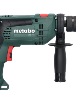 Metabo SBE 650 set taladro percutor 320 W 10 Nm (600742870) + set brocas 79 piezas + estuche