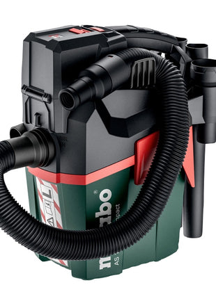 Metabo AS 18 L PC Compact Akku Sauger 18 V 6 l IPX4 Staubklasse L ( 602028850 ) Nass und Trocken Solo - ohne Akku, ohne Ladegerät