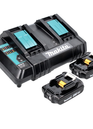 Zestaw Makita Power Source Kit 18 V z akumulatorem 2x BL 1820 B 2,0 Ah ( 197254-9 ) + podwójna ładowarka DC 18 SH ( 199687-4 )