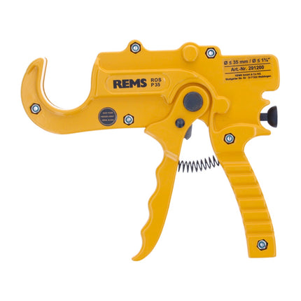 REMS ROS P 35 cortatubos con retorno rápido 35 mm 1 3/8" (291200 R)