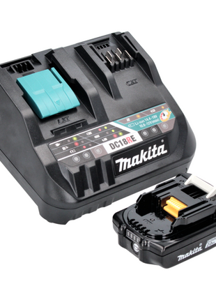 Kit de fuente de alimentación Makita de 18 V con 1 batería BL 1820 B de 2,0 Ah (197254-9) + cargador rápido múltiple DC 18 RE (198720-9)