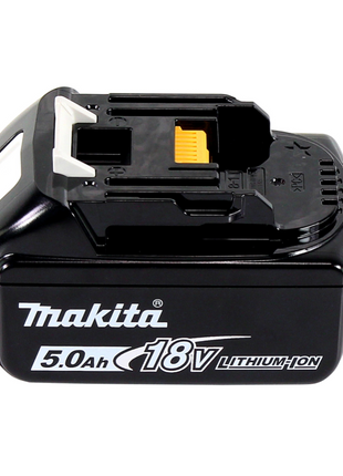 Kit de fuente de alimentación Makita de 18 V con 1 batería BL 1850 B de 5,0 Ah (197280-8) + cargador rápido múltiple DC 18 RE (198720-9)