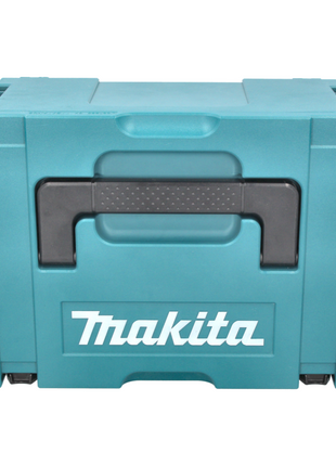 Kit de fuente de alimentación Makita de 18 V con 2 baterías BL 1830 B de 3,0 Ah (2x 197599-5) + cargador multirápido DC 18 RE (198720-9) + Makpac