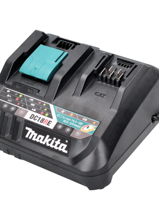 Makita Power Source Kit 18 V avec - 2x Batteries BL 1860 B 6,0 Ah (2x 197422-4) + Chargeur rapide multi DC 18 RE (198720-9) + Makpac