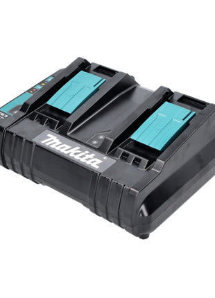 Makita Power Source Kit 18 V mit 2x BL 1850 B 5,0 Ah Akku ( 197280-8 ) + DC 18 SH Doppel Ladegerät ( 199687-4 )