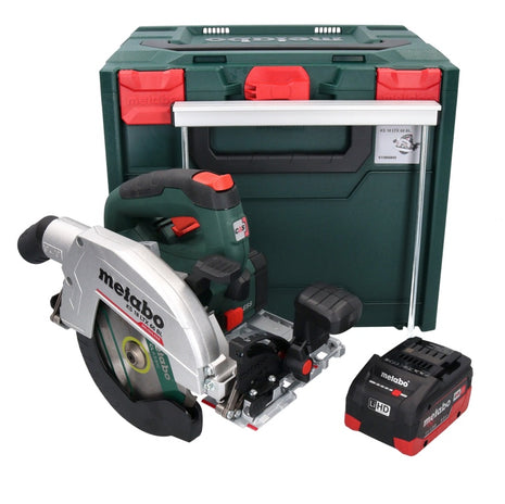 Metabo KS 18 LTX 66 BL Akumulatorowa pilarka tarczowa 18 V 165 mm + 1x akumulator 8,0 Ah + metaBOX - bez ładowarki