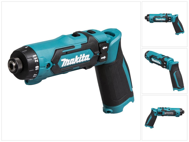 Makita DF 012 DZ cordless articulated screwdriver 7.2 V 5.6 Nm solo - without battery, without charger