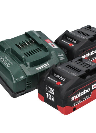 Metabo KS 18 LTX 66 BL Akumulatorowa pilarka tarczowa 18 V 165 mm + 2x akumulator 10,0 Ah + ładowarka + metaBOX