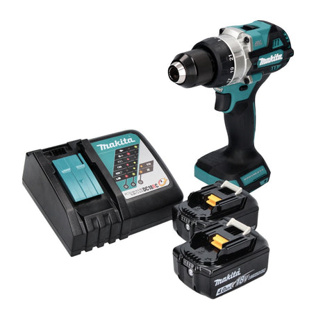 Makita DDF 486 RM Perceuse-visseuse sans fil 18 V 130 Nm Brushless + 2x batterie 4,0 Ah + chargeur