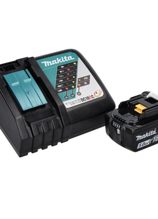 Makita DDF 486 RT1 taladro atornillador inalámbrico 18 V 130 Nm sin escobillas + 1x batería 5,0 Ah + cargador