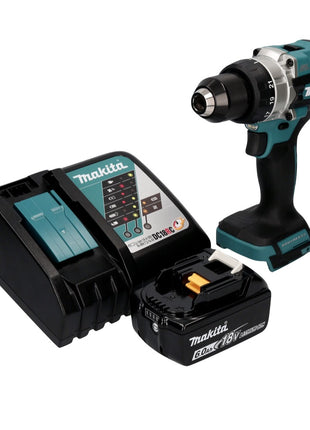 Makita DDF 486 RG1 taladro atornillador inalámbrico 18 V 130 Nm sin escobillas + 1x batería 6,0 Ah + cargador