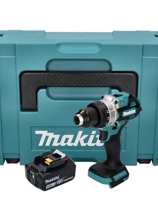 Makita DDF 486 T1J Perceuse-visseuse sans fil 18 V 130 Nm Brushless + 1x batterie 5,0 Ah + Makpac - sans chargeur