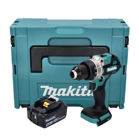 Trapano avvitatore a batteria Makita DDF 486 G1J 18 V 130 Nm brushless + 1x batteria ricaricabile 6,0 Ah + Makpac - senza caricabatterie