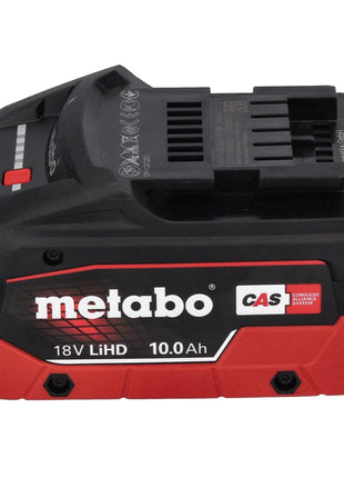 Metabo AS 18 HEPA PC Aspirador de batería compacto 18 V 6 l Aspirador en seco y húmedo con función de soplado + 1x batería 10,0 Ah - sin cargador