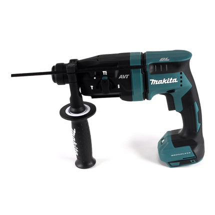 Taladro percutor inalámbrico Makita DHR 182 Z 18 V 1,7 J SDS plus sin escobillas + juego de taladro de 5 piezas - sin batería, sin cargador