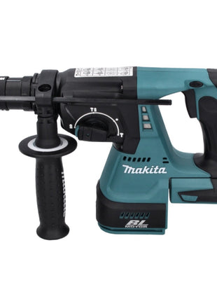 Taladro percutor inalámbrico Makita DHR 243 Z 18 V 2,0 J SDS plus sin escobillas + juego de taladro de 5 piezas - sin batería, sin cargador