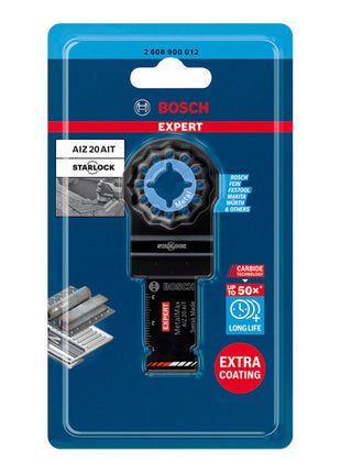 Bosch EXPERT AIZ 20 AIT Tauchsägeblatt Starlock 20 x 40 mm 1 Stk. ( 2608900012 ) für Metall Carbide MetalMax - Nachfolger von 2608662019 - Toolbrothers