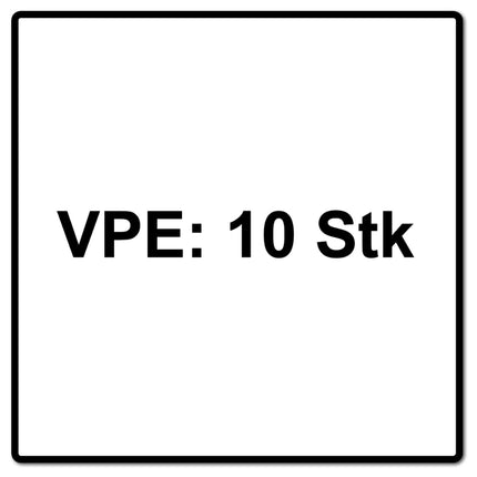 Bosch EXPERT AIZ 32 AIT Lama per sega ad affondamento Starlock 32 x 40 mm - 10 pz. ( 2608900016 ) per Metall Carbide MetalMax