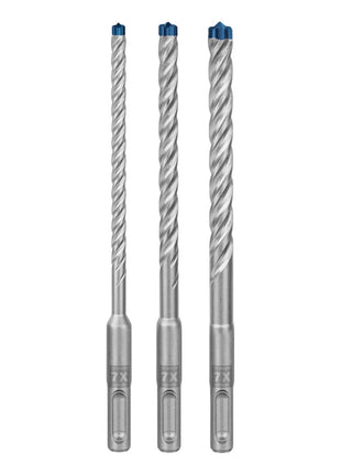 Bosch EXPERT SDS Plus-7X Set de forets pour perforateur, pour béton / pierre, 6 / 8 / 10 mm, 3 pcs. - Successeur de 2608576201(2608900196)