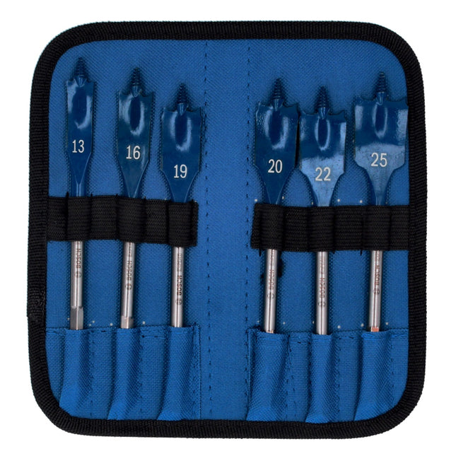 Bosch EXPERT SelfCut Speed Juego de fresas planas 13 - 25 mm 6 pzs. ( 2608900333 ) para madera - sucesor de 2608595425