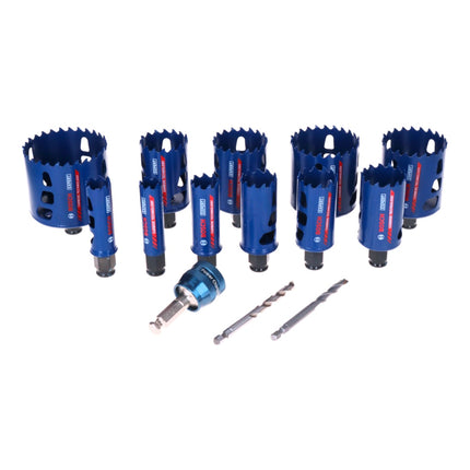 Bosch EXPERT Tough Material Juego de sierras perforadoras 20 - 76 mm 14 piezas (2608900447) Carburo universal - sucesor de 2608594185