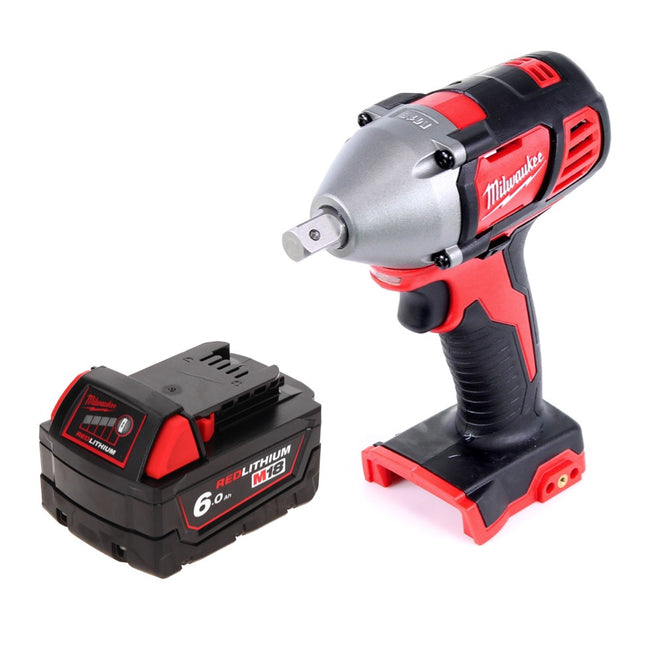 Milwaukee M18 BIW12-601 llave de impacto inalámbrica 18 V 240 Nm 1/2" + 1x batería 6,0 Ah - sin cargador