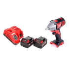 Llave de impacto a batería Milwaukee M18 BIW12-602FC 18 V 240 Nm 1/2