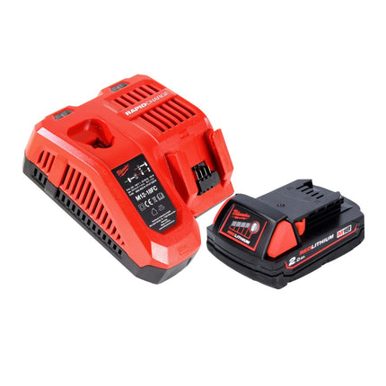 Milwaukee M18 BIW12-201FC Atornillador de impacto inalámbrico 18 V 240 Nm 1/2" + 1x batería 2,0 Ah + cargador
