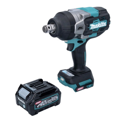 Makita TW 001 GD1 Llave de impacto sin cable 40 V máx. 1800 Nm XGT sin escobillas + 1x batería recargable 2,5 Ah - sin cargador