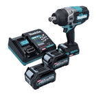 Makita TW 001 GD201 Avvitatore a impulsi a batteria 40 V max. 1800 Nm Brushless XGT + 2x batteria ricaricabile 2,5 Ah + caricatore