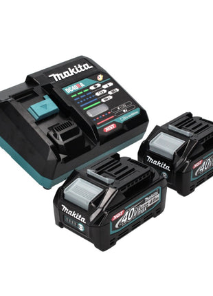 Makita TW 001 GM201 Akumulatorowy klucz udarowy 40 V maks. 1800 Nm bezszczotkowy XGT + 2x akumulator 4,0 Ah + ładowarka