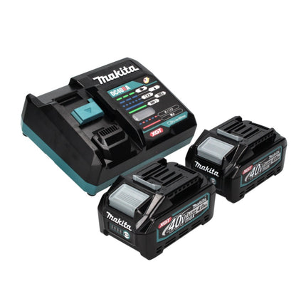 Makita TW 001 GM201 Llave de impacto sin cable 40 V máx. 1800 Nm XGT sin escobillas + 2x batería recargable 4,0 Ah + cargador
