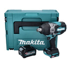 Llave de impacto inalámbrica Makita TW 001 GD101 40 V máx. 1800 Nm Brushless XGT + 1x batería 2,5 Ah + Makpac - sin cargador