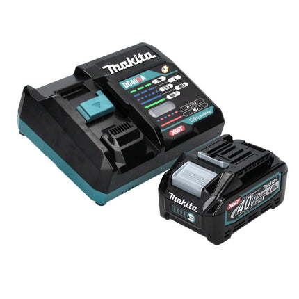 Makita TW 001 GM101 Llave de impacto sin cable 40 V max. 1800 Nm Brushless XGT + 1x batería recargable 4.0 Ah + cargador + Makpac