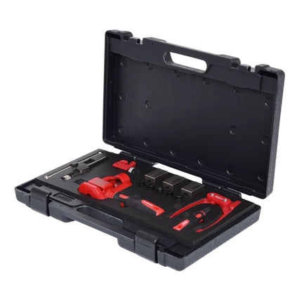 KS Tools Flarefix 1 juego de herramientas de abocardado universal 16 piezas (122.1290) para líneas de freno e hidráulicas