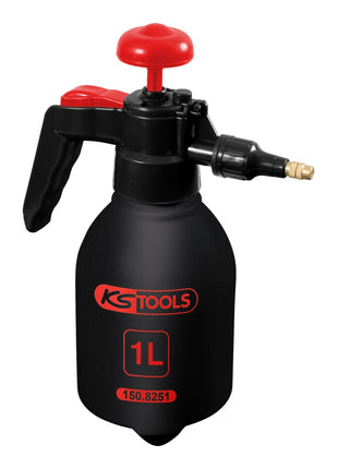 KS Tools Atomizador a presión universal 1l PE (150.8251) para lavado y limpieza